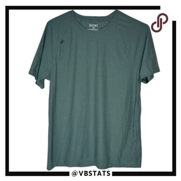 Rhone Men's Activewear Performance T Shirt Gray Size Medium - Picture 1 of 8